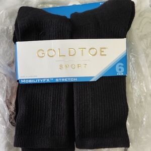 Gold Toe Black Socks - 4 Pack